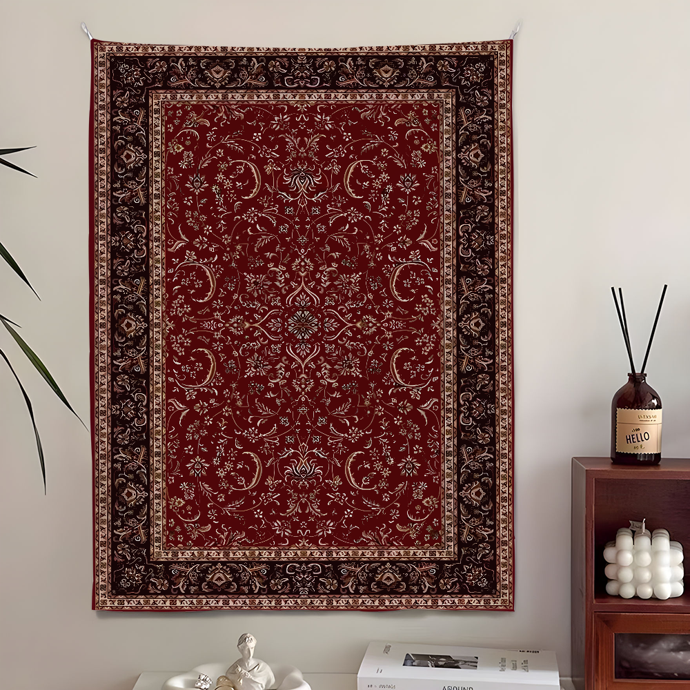 Tapisserie COOL à motif persan HD, parfaite pour la maison et le salon, décor mural de chambre à coucher, bannière d'arrière-plan, Mandala Trippy, tapisserie murale