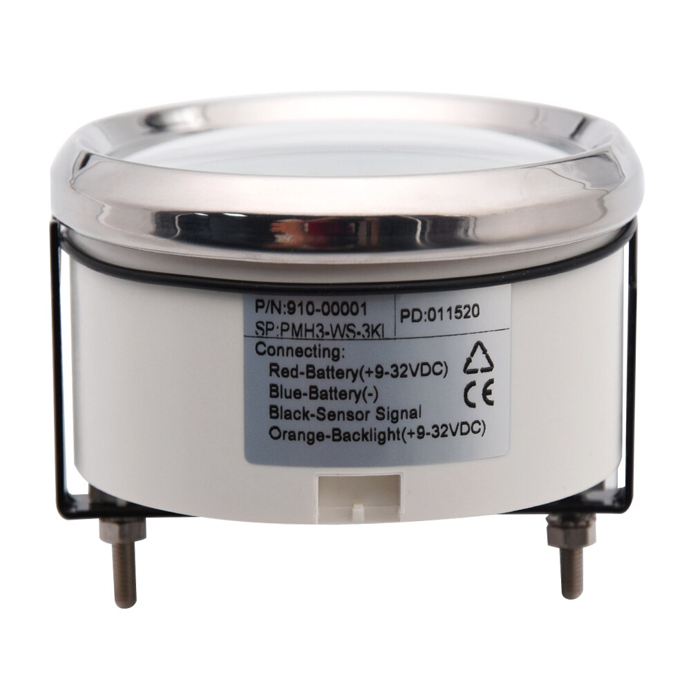 85mm Gauge Tachometer 3000RPM With Hour meter Truck Car Boat Diesel Engine RPM Tacho Gauge Speed Meter Gauge REV Counter Red LED