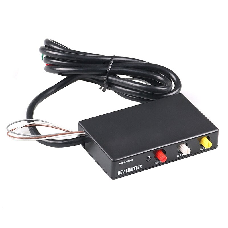 Car Ignition Rev Limiter Launch Control Fire Controlle Exhaust Flame Thrower Kit Chip Type B Drift Fire Exhaust (Black)