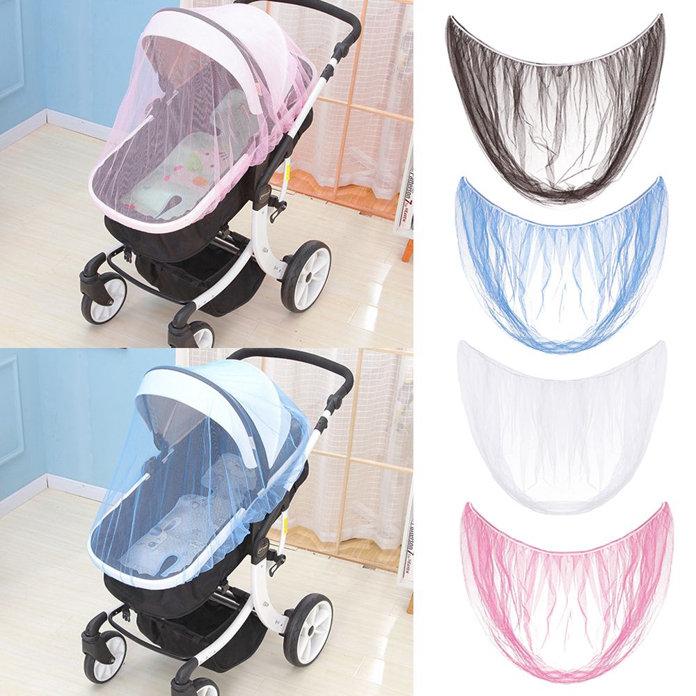 Mosquitera antiinsectos para cochecito de bebé, accesorios para exteriores, malla de protección infantil