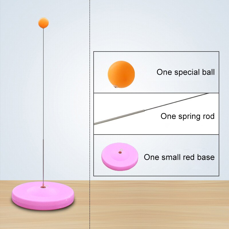 Bordtennis övning tränare racket spel rörelse mjuk axel träningsmaskin elasticitet barn vuxen pingis träning
