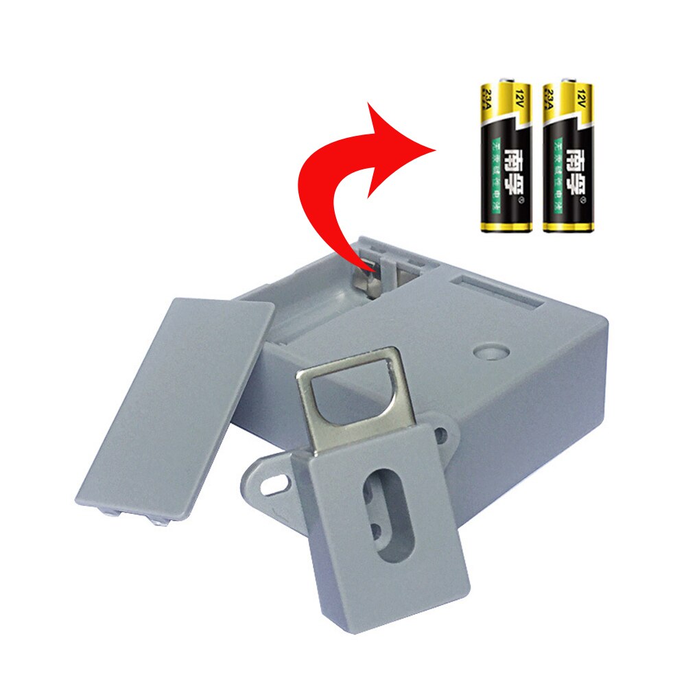 QUARKZMAN Drückerriegel 6,5x75mm – Federbelasteter Bolzenriegel Für Möbel, Schrank, Bett, Tür, 2 Stück