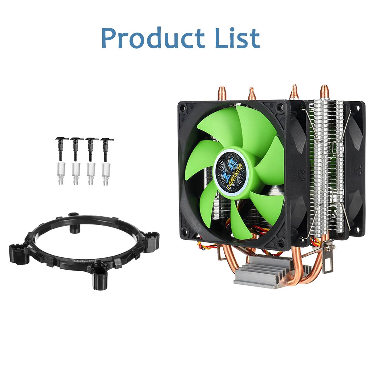Dc 12V 3/4Pin Cpu Cooler Fan Kleurrijke Backlight 90 Mm Cpu Koelventilator Pc Heatsink Cooler Voor intel/Amd Voor Pc Computer Case Fan