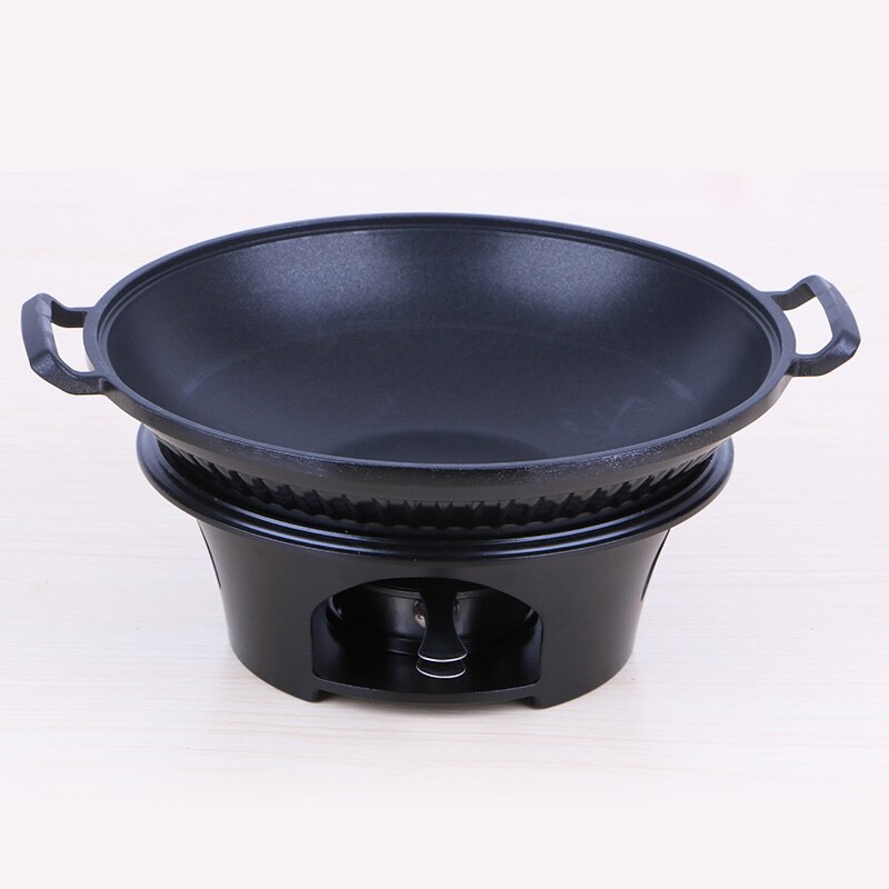 Non stick alcohol pot Little pot Japanese dry pot for restaurant Seafood pot pots for cooking Dry pot Restaurant special pot