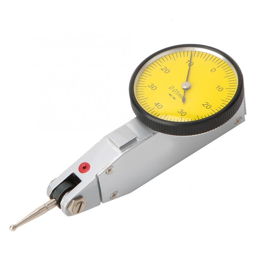 Urskive 0-0.8mm magnetiske svalehaleskinner urskive test indikator 0.01mm urskive skala måler måleværktøj reloj comparador.