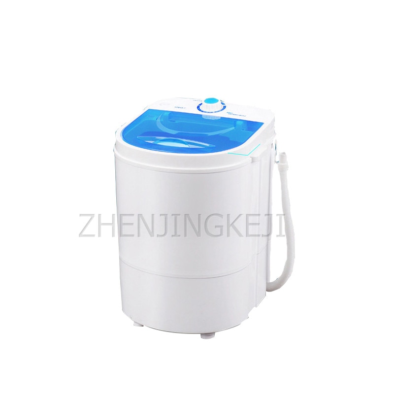 Small Mini Washing Machine 260W Single-tub Portable Semi-automatic Dehydration Children's Clothing Underwear Shirt Laundry Tools