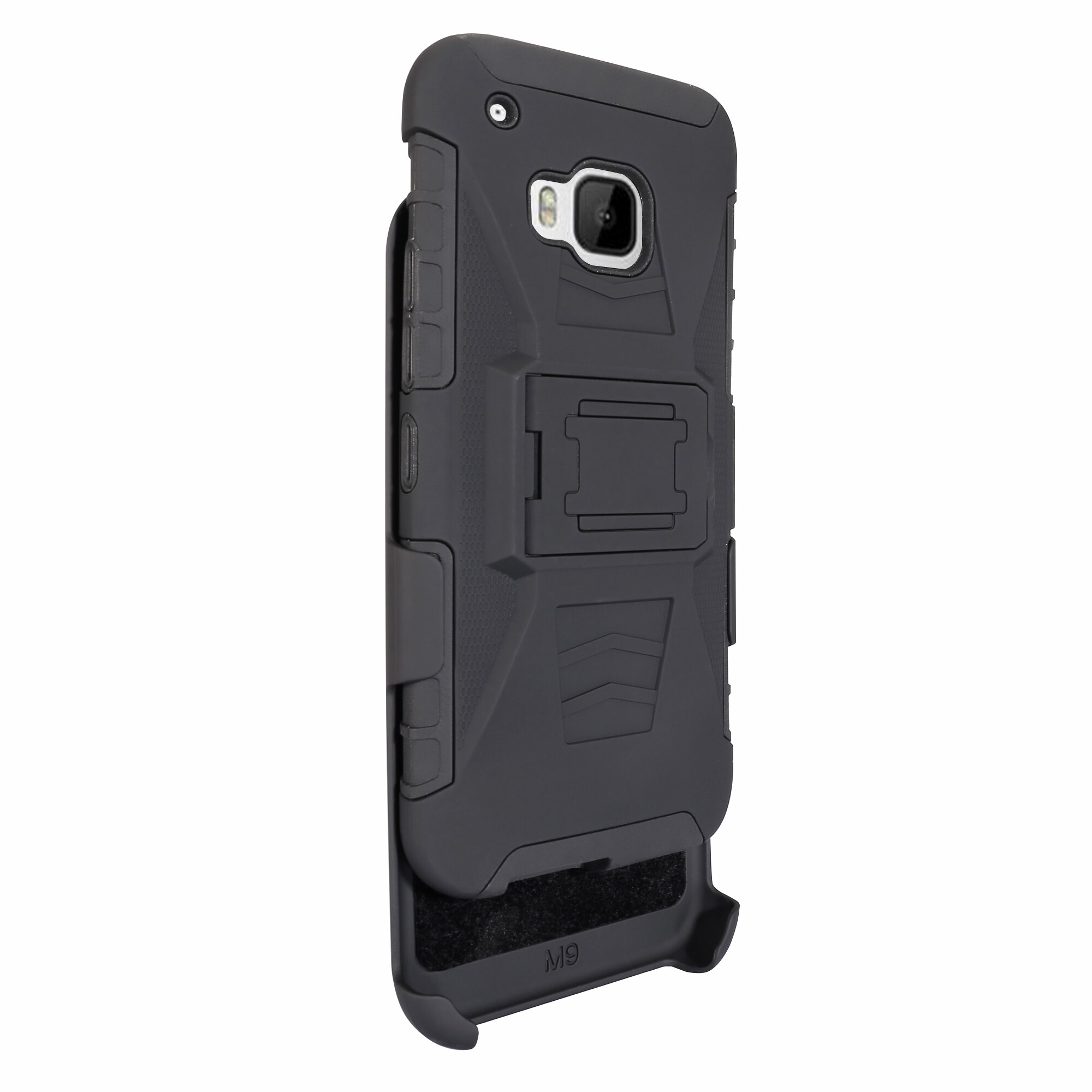 Funda armadura para fundas HTC One M9 armadura de la cubierta del caso para coque HTC M9 funda con soporte