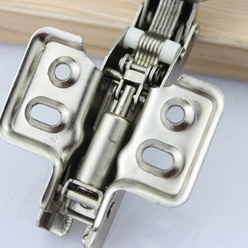 1PC Safety Door Hydraulic Hinge Soft Close Full Cover Hinge For Kitchen Cabinet Cupboard