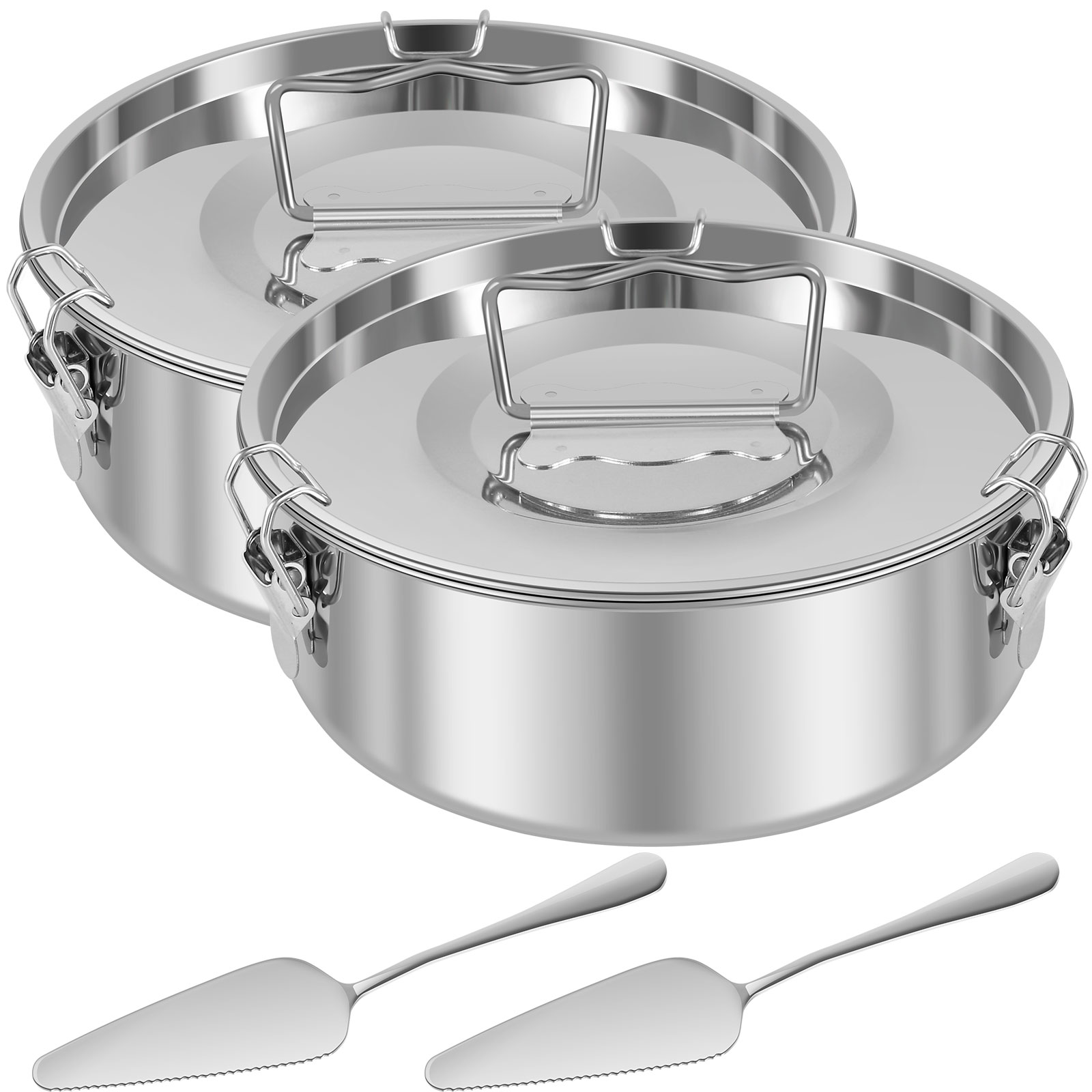 Flan Pan Mold Stainless Steel Cake Baking Flan Maker Flan Mold Set Chocolate Cheesecake Pans Kitchen Supplies Cake Baking Tools: Chocolate