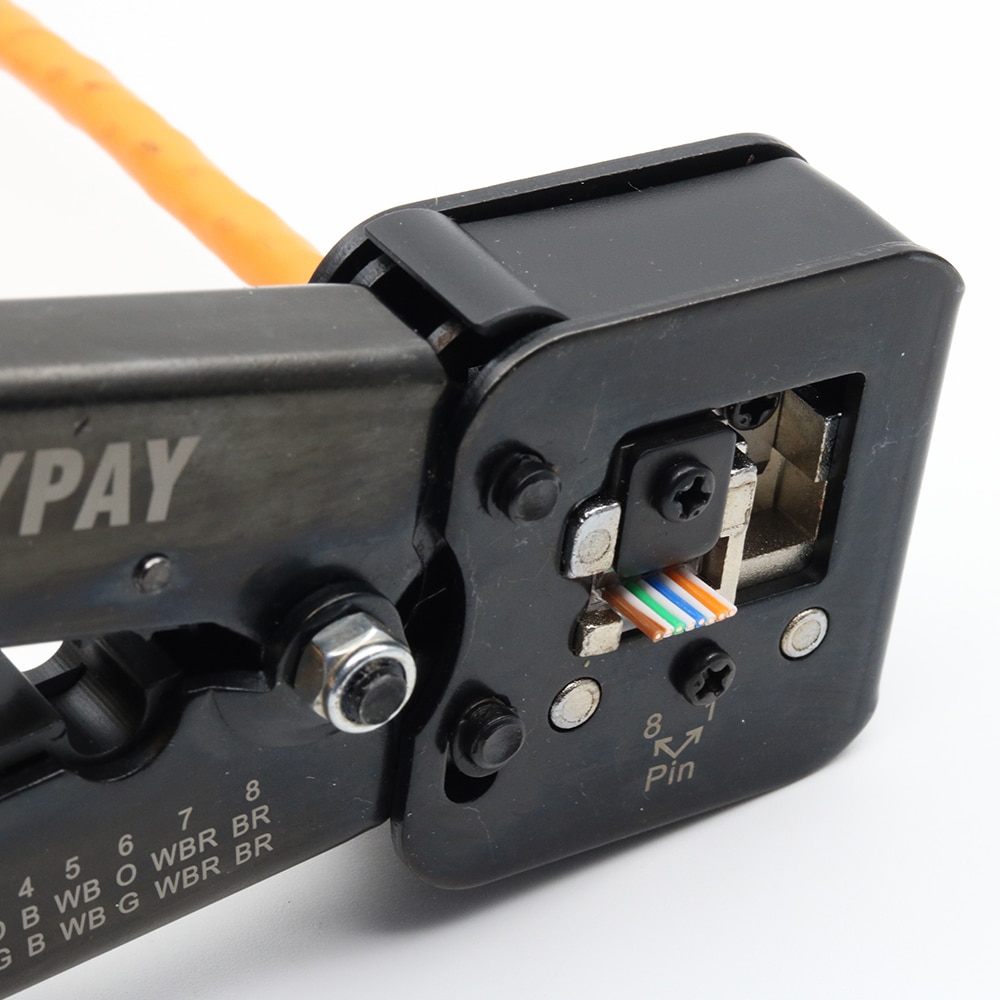 YPAY – pince à sertir de câble rj45, pince réseau internet ethernet, rj12 cat5 cat6, pince à dénuder rj 45