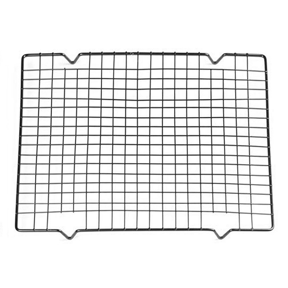 Nonstick Metal Cake Cooling Grid Rack Net Cookies Biscuits Bread Muffins Drying Stand Holder Kitchen Baking Tray Tools: S size