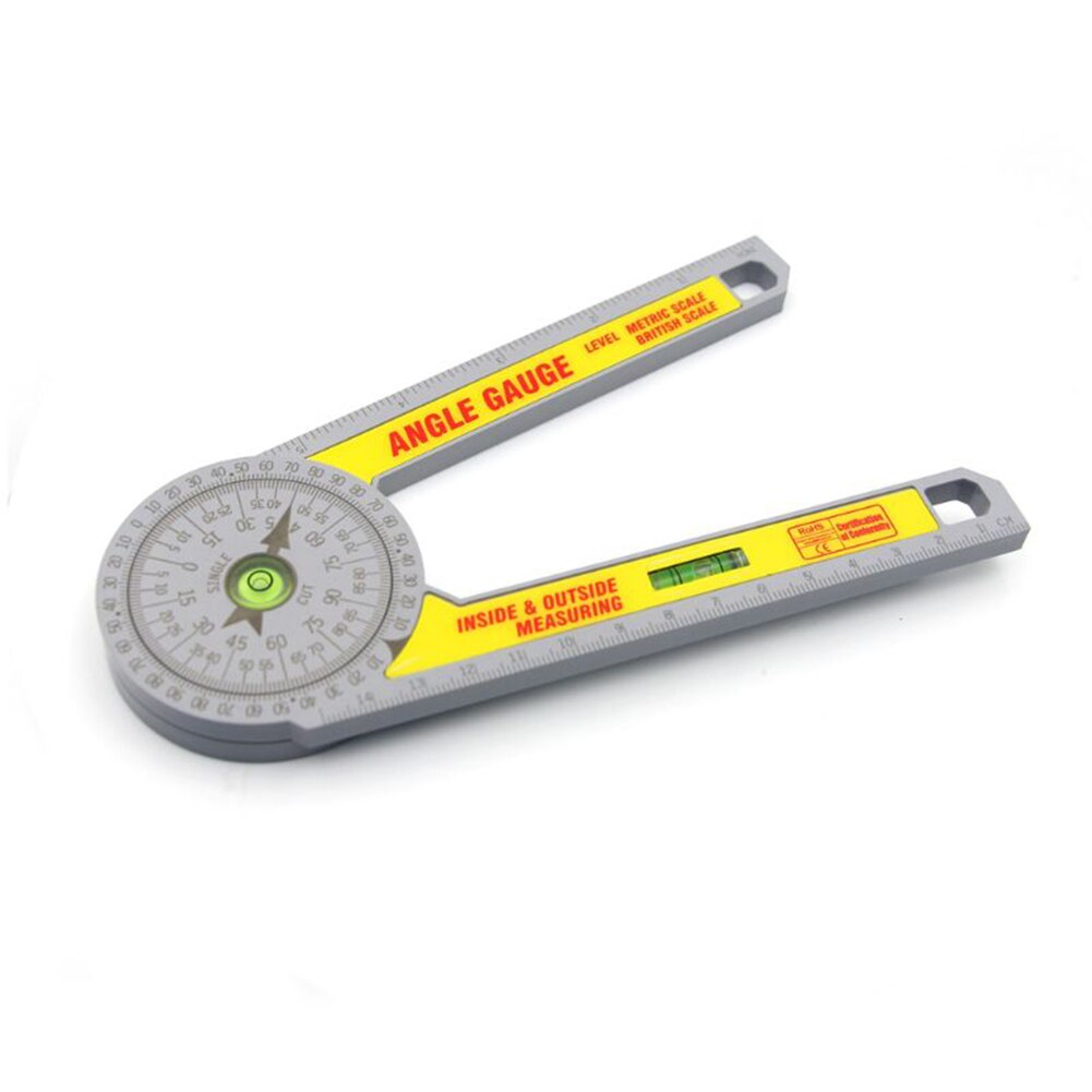Aluminum Calibration Miter Saw Protractor Finder Angle Finder Miter Gauge Goniometer Angle Finder Arm Measuring Ruler
