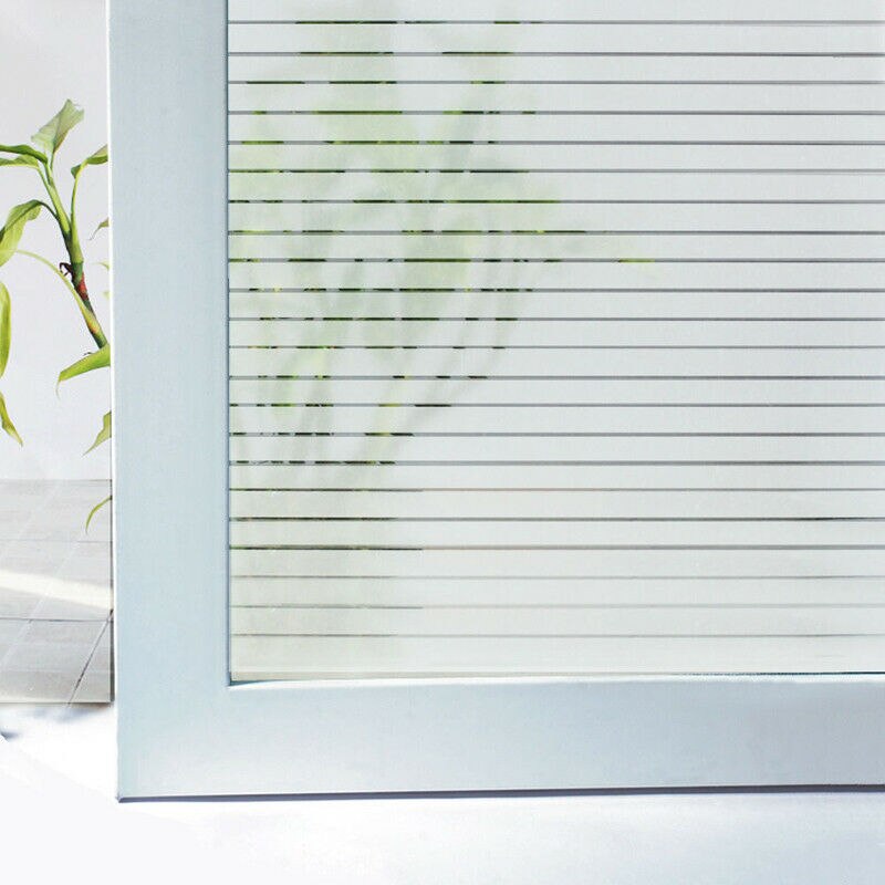 Static Clung Window Film Kleur Bloem Zelfklevende Venster Privacy Film