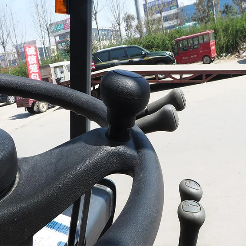 1PC Forklift Forklift Handball Booster Handle Crank Handle Heli Hang Fork Steering Wheel Ball Head Handle Loader Fork