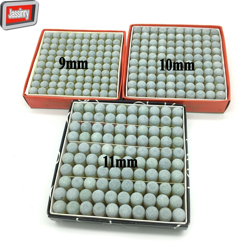 100pcs snooker cue tips 9mm/10mm/11mm Pool snooker tips Slip-on cue tips Billiard snooker accessories