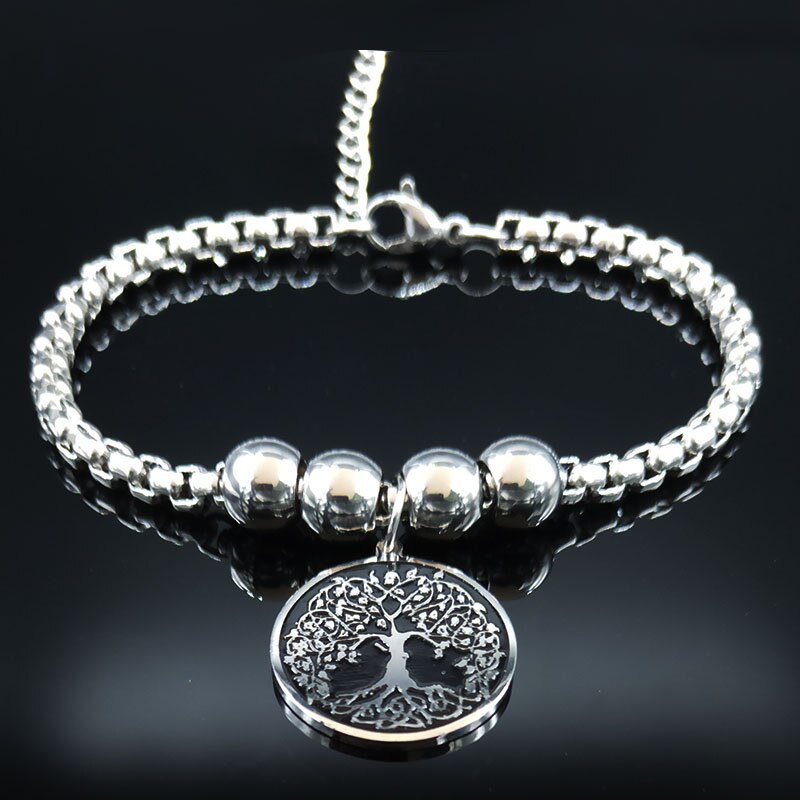 2022 Lotus Edelstahl Manschette Armbinde für Frauen Silber Farbe Armreif Armbänder Schmuck Armbinde acier B18336: E