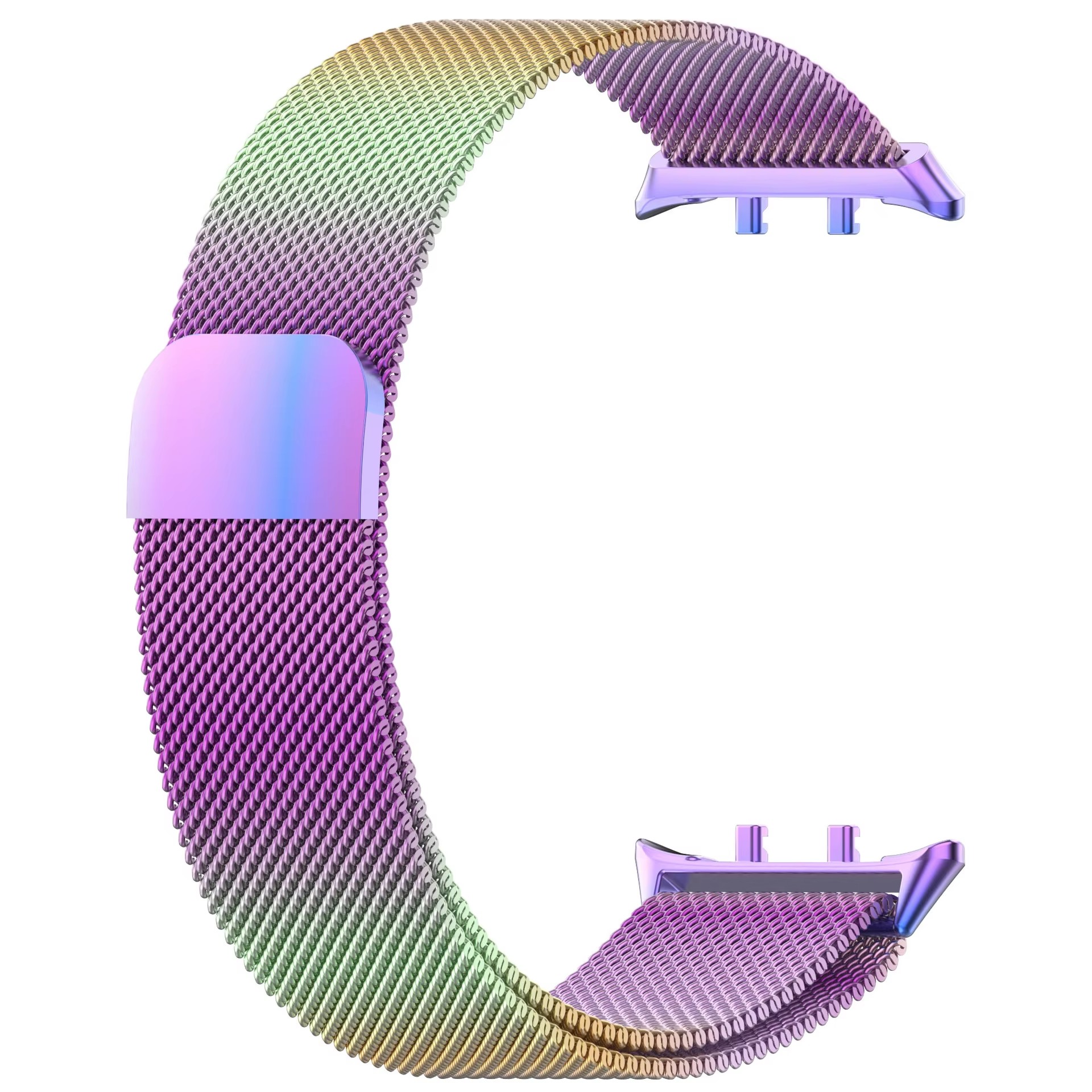 Watch Strap Metal Milanese Loop For Honor Watch 5 Magnetic Stainless Steel Bracelet Belt For Honor Watch 5 Band Accessories: Beige