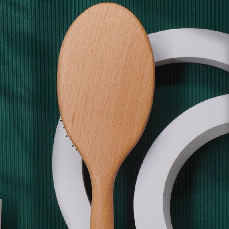 Peigne de Massage en poils de cochon, coussin d&#39;air, grande planche, peigne en bois, appareils de coiffure