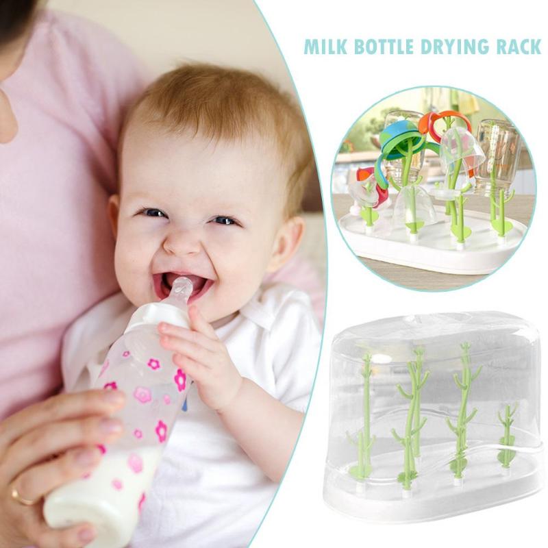 Husstand baby mælk flaske tørrestativ dræning sut fodring kopholder
