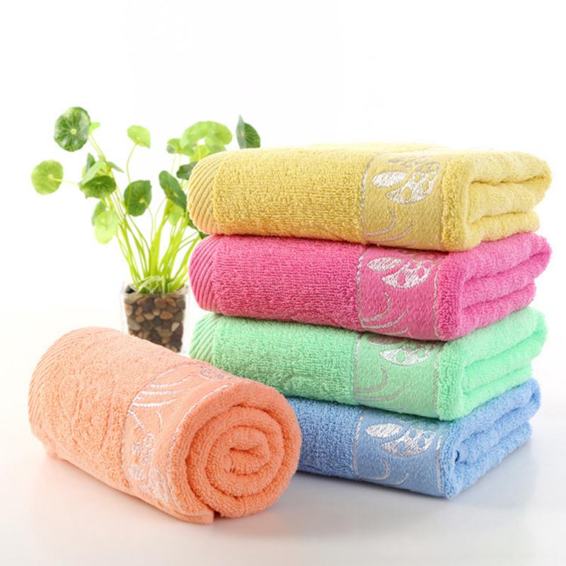 1 Pcs Practical Luxury Soft Fiber Cotton Face/Hand Cloth Towel