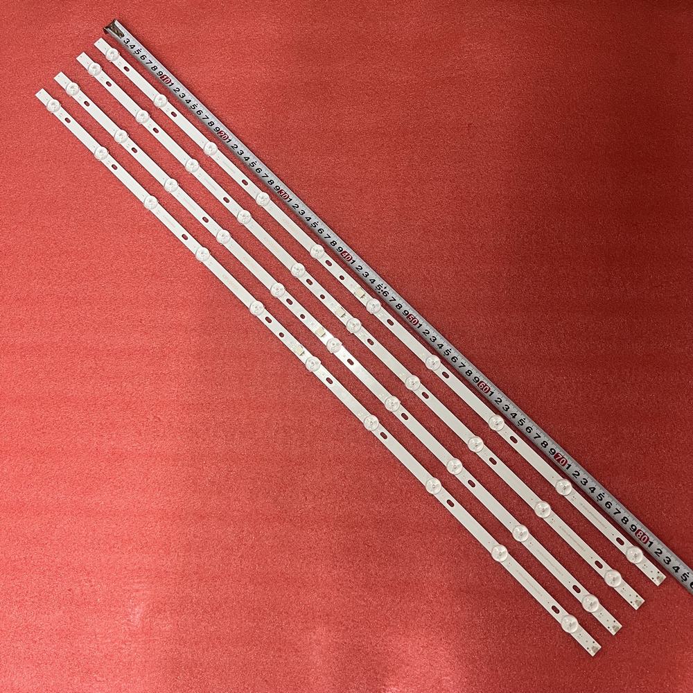 Led-baggrundsbelysningsstrimmel 10 led til 43 pus 6554 43 pus 6504 43 pus 7555 43 pus 7505 43 pus 6754 43 pus 7304