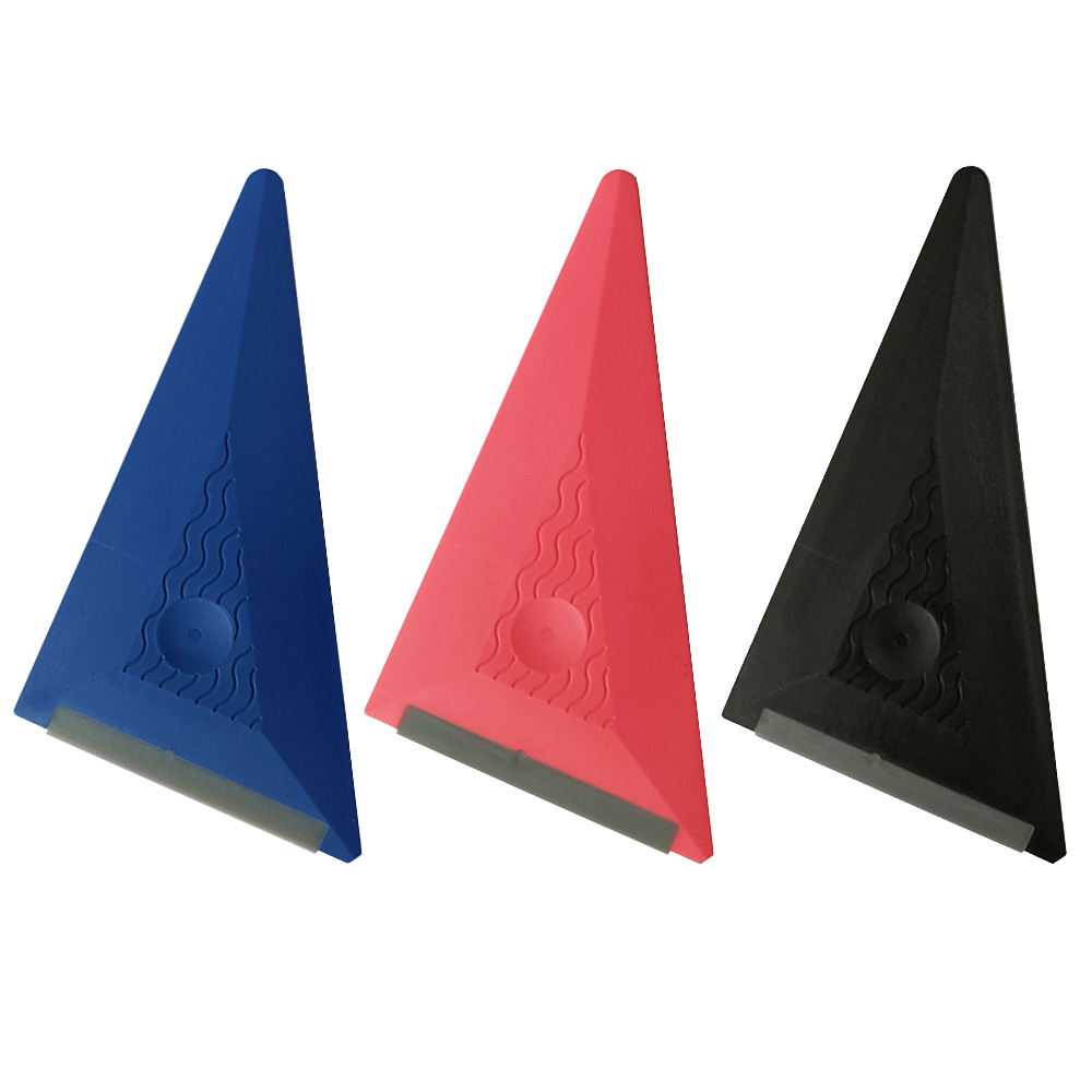3Pcs Corner Triangle Car Scraper Window Tinting Squeegee Carbon Film Edge Tucking Tool Sticker Decals Wrapping Vinyl Applicator