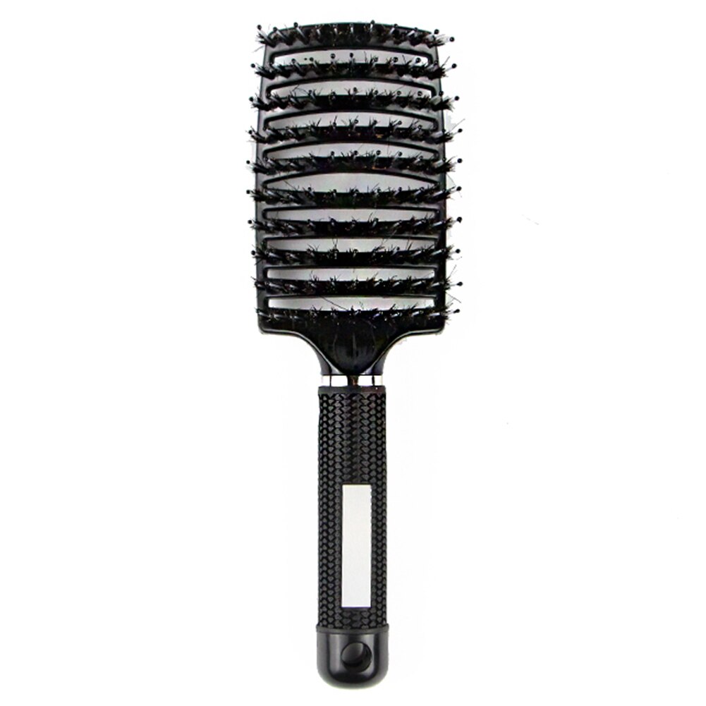 Hair brush Girls Hair Scalp Massage Comb Bristle Nylon Women Wet Curly Detangle Hair Brush for Salon Hairdressing Styling Tools: 09