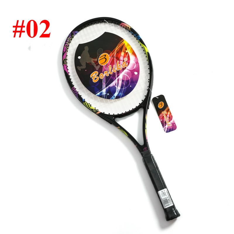 Professionel carbon aluminiumslegering tennisketsjer raqueta pickleball paddle racchetta tennisketcher tennisketsjer med snor: 02