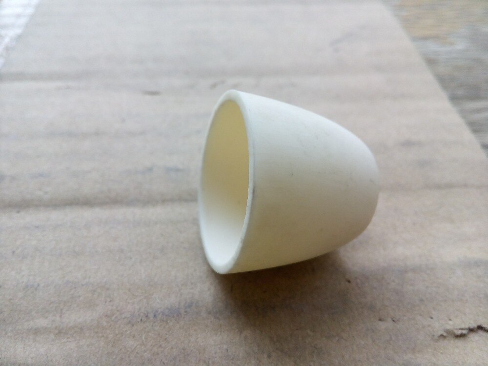 Tolaily 30 Ml Korund Smeltkroes – 99% Al₂O₃, Hittebestendig Tot 1800°C, Voor Goud, Zilver En Metaalgieten