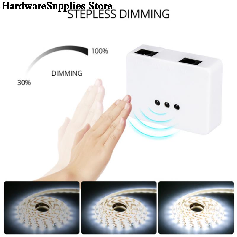 Dc 5-24V Dimmers Ir Hand Sweep Motion Sensor Switch Detector 5A Smart Switch Dimmers Voor Led Strip kabinet Kast Licht