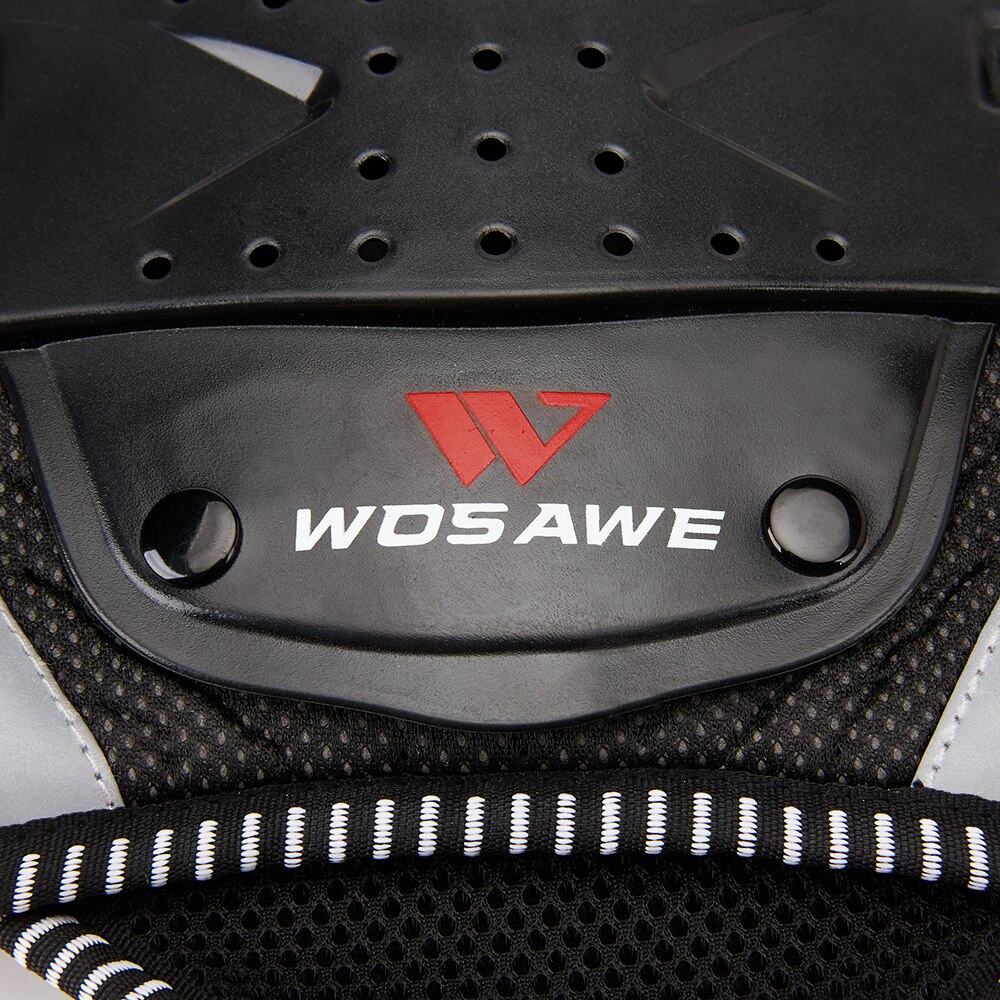 WOSAWE Children's Motocross Chest Protector – Black Armor For Racing & Cycling