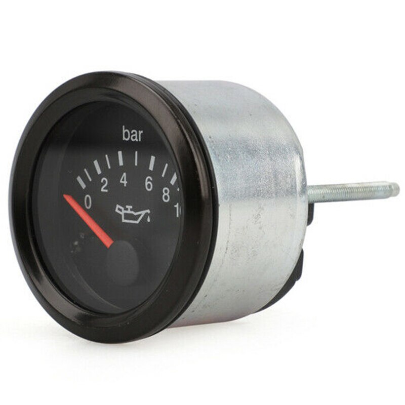 Oil Pressure Indicator Supplementary Instrument 0-10 Bar Gauge 52mm Cockpit Int