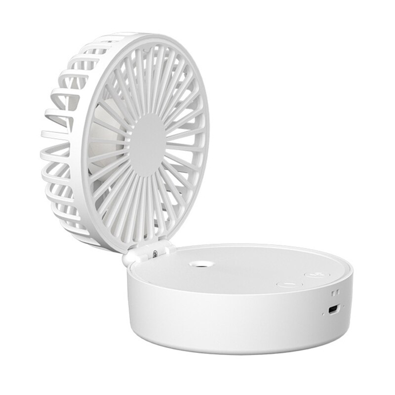 Mini Handheld Water Mist Fan Stille Elektrische Desktop Air Cooling Gadget