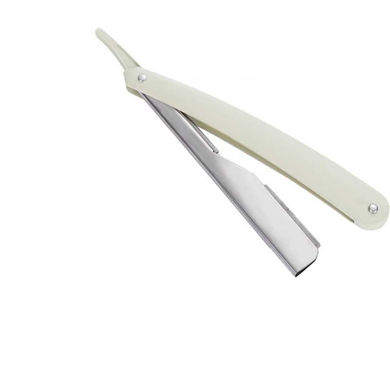 Manual Shaver for Men Barbershop Razor Stainless Steel Shank Is Easy To Use Safety Razor 1Pcs Shaving Razor with Blades: grey