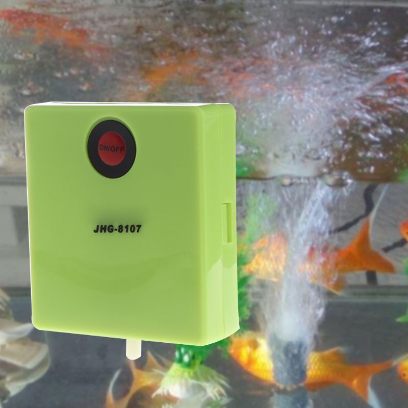 Pompe à Air à piles pour Aquarium , aérateur à oxygène avec pierre à Air