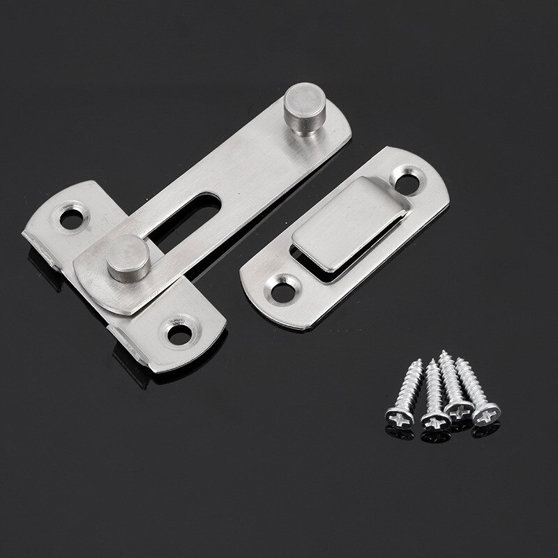 3/4 Inch Stainless Steel Home Safety Slide Lock Hardware Gate Door Bolt Latch Lock for Door Fence for Shed Door Fence