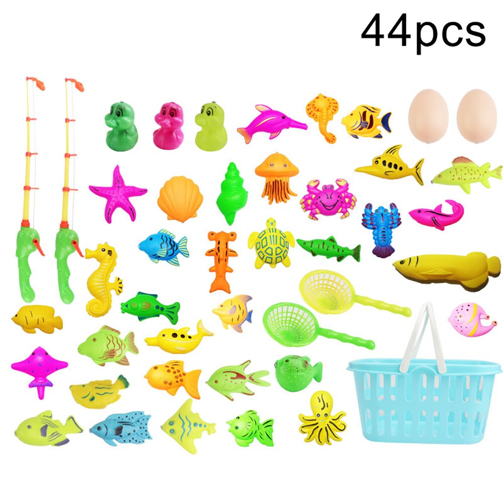 Magnetic Fishing Game Fish Model Kit Pretend Play Children Early Learning Toy Baby Bath Toys outdoor toy