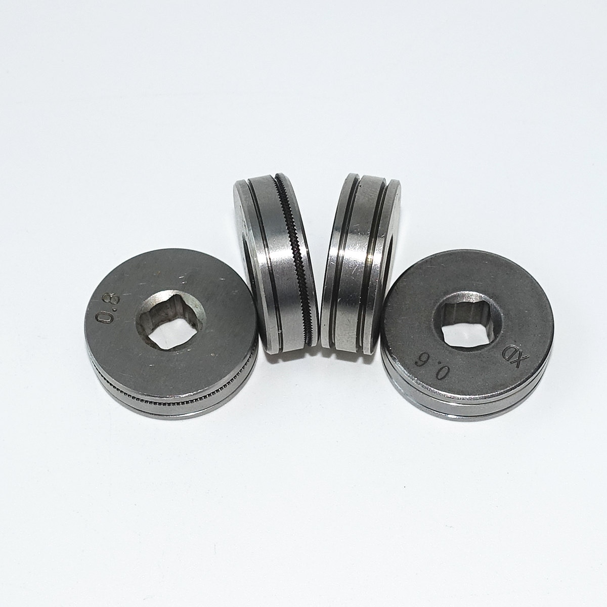 Mig svejsemaskine trådfremføringsrulle vuk knurl groove 0.6mm 0.8mm 0.9mm 1.0mm af stål aluminium flussnor svejsetråd ssj -16