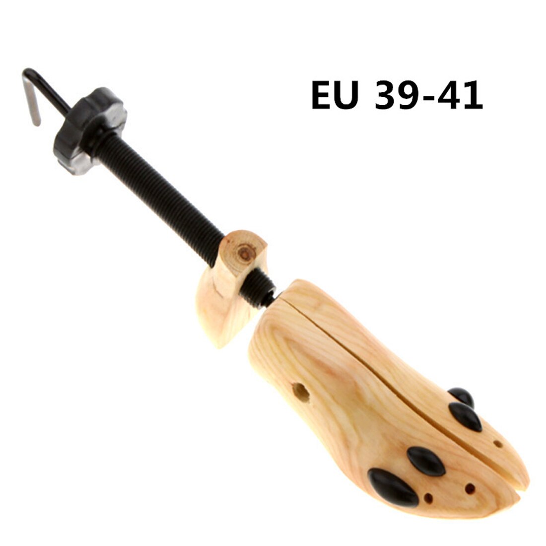 1Pcs Wooden Shoe Support Shoe Tree Adjustable 2-Way Shoe Stretcher Shaper Rack Men Women Shoe Expander: M