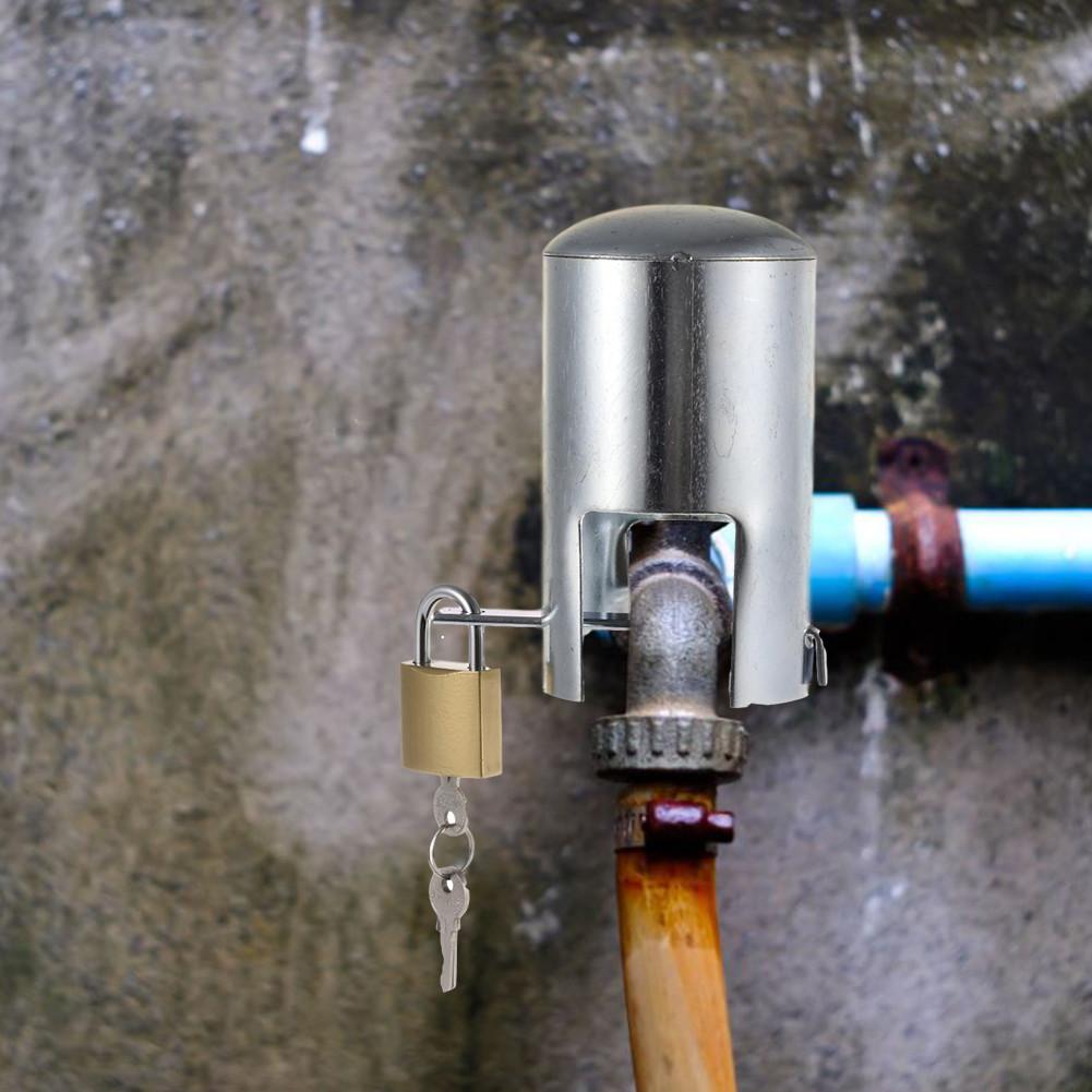 Vandhane lås vandhane kontaktlås beskyttelsesdæksel beskyttelsesdæksel multifunktionel udendørs vandhane tyverisikring