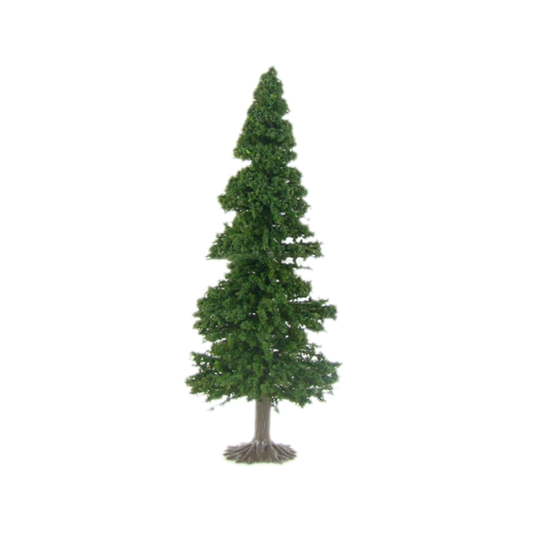 10Stck 7/9/12/15cm Künstliche Zeder Baum Modell DIY Zug Eisenbahn Architektur Sand Tabelle baum Modell Mit Basis-Grün