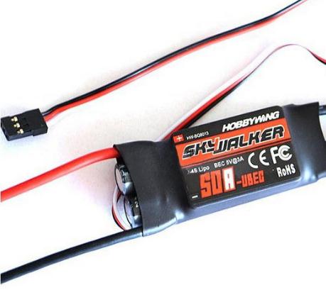 Hobbywing SkyWalker 20A 40A 50A 60A 80A RC Brushless ESC Speed Controller With UBEC