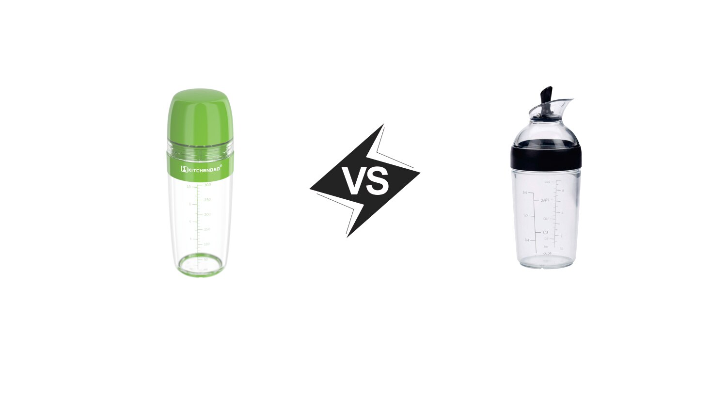 Multifunctional 2 in 1 Salad Dressing Shaker with Citrus Juicer Dripless Pour Leak-free Soft Grip Anti-slip Feet Easy Cleaning