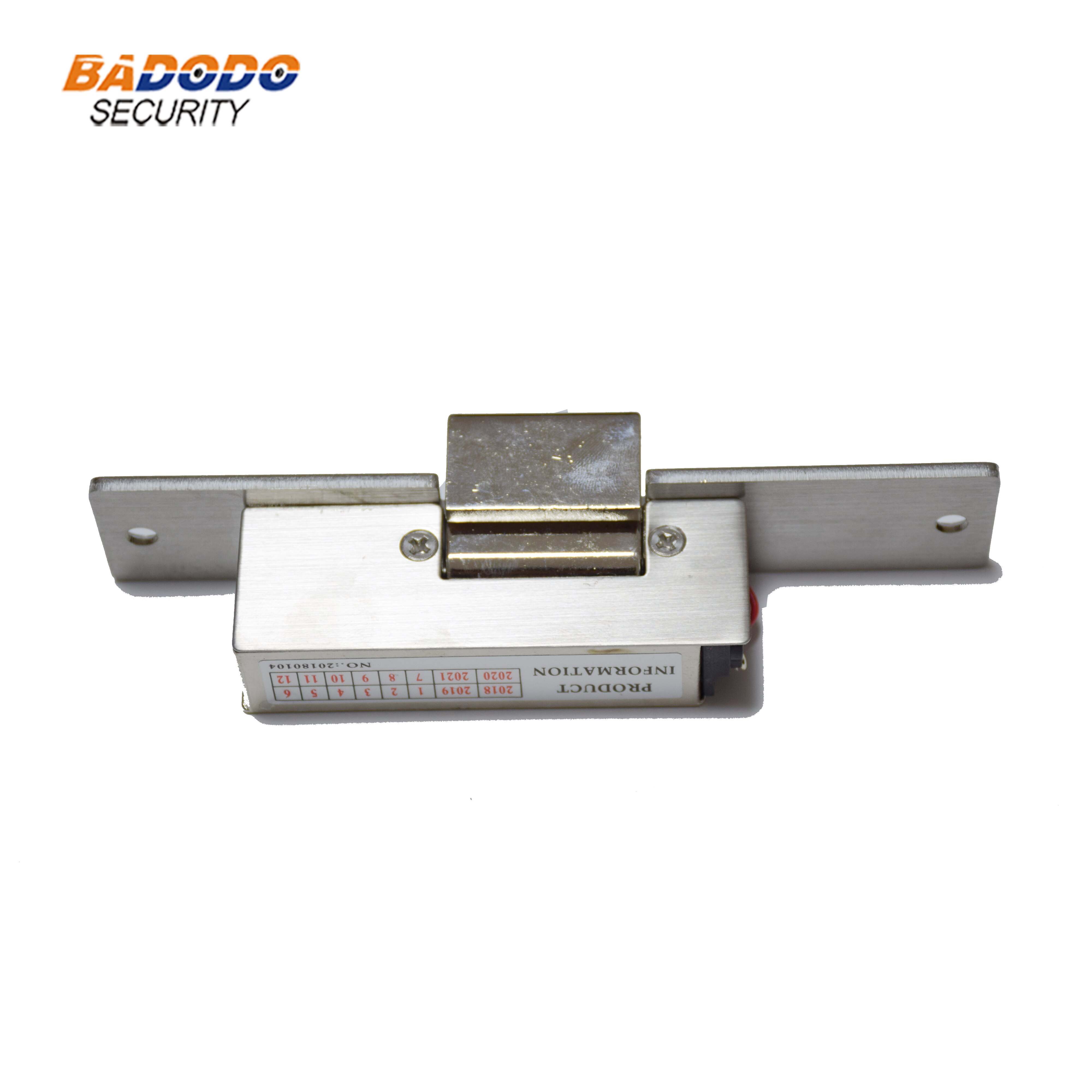 Stainless steel DC 12V Electric Strike lock electronic door lock fail secure or fail safe for glass door