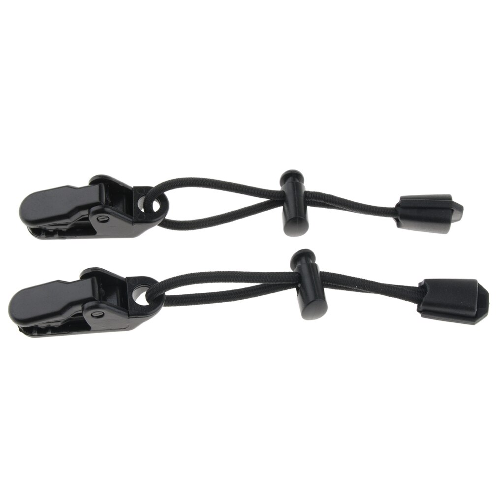 Adjustable Backpack Walking Stick Holder for Walking Stick - Elastic Rope: Elastic Clip