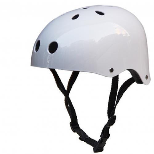 Safety Helmet Adult Child Bicycle Cycle Bike Scooter BMX Skateboard Skate Stunt Bomber Cycling Helmet: White / M