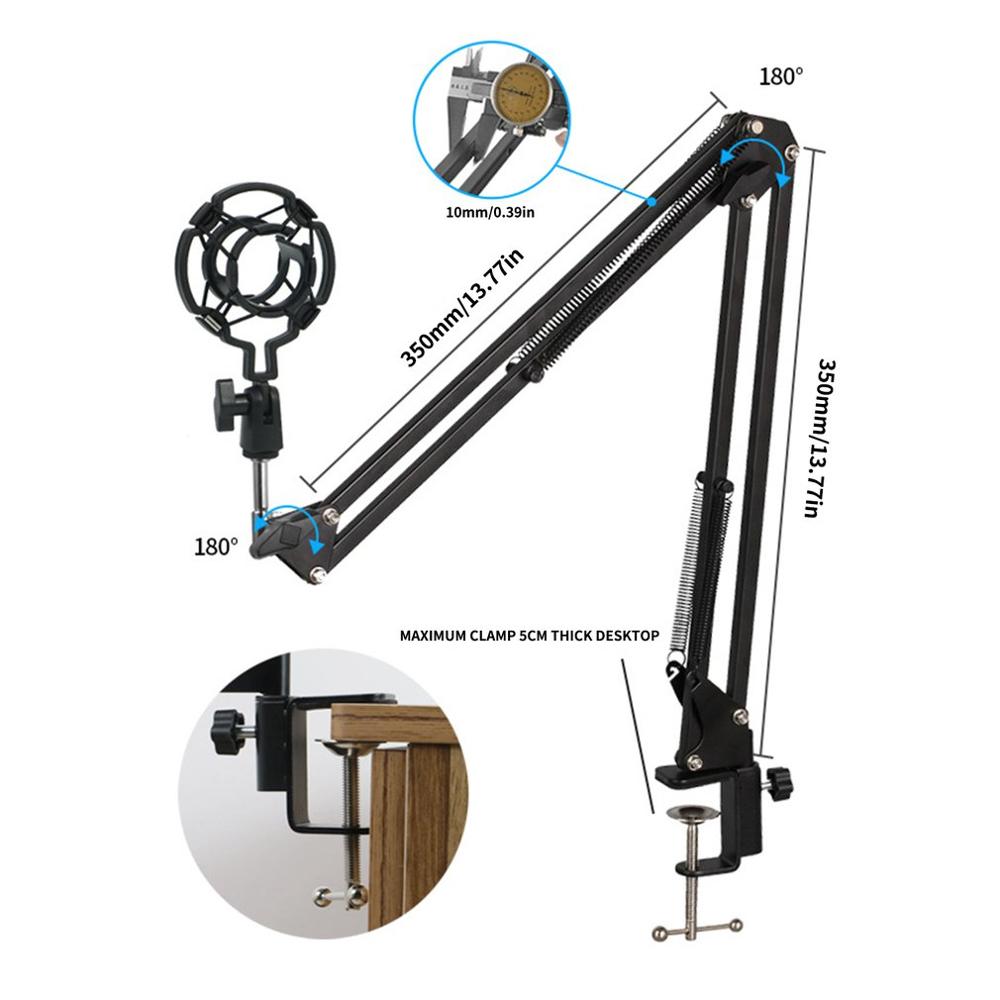 микрофон bm 800 Condenser Microphone Studio Recording Kits bm800 Karaoke Microphone for Computer bm-800 Mic Stand Phantom Power