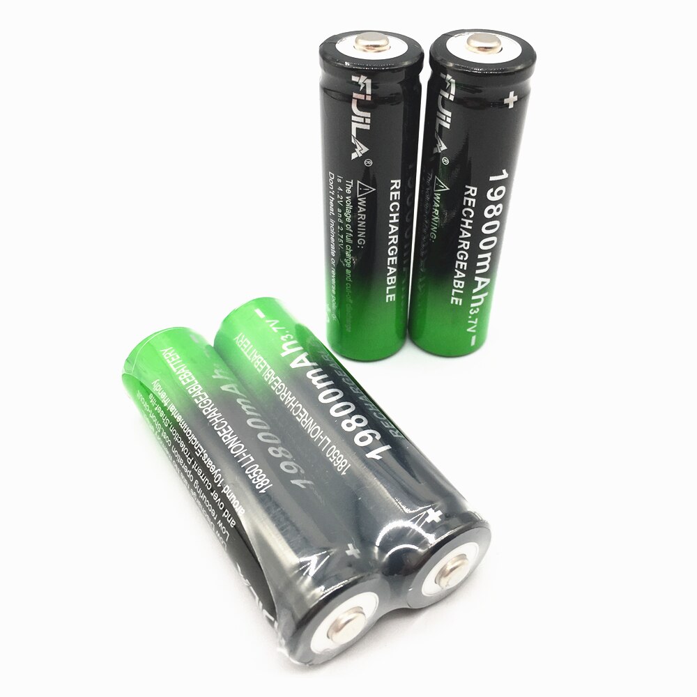 18650 Li-Ion Battery 19800mah Rechargeable Battery 3.7V for LED Flashlight Flashlight or Various Electronic Devices Battery