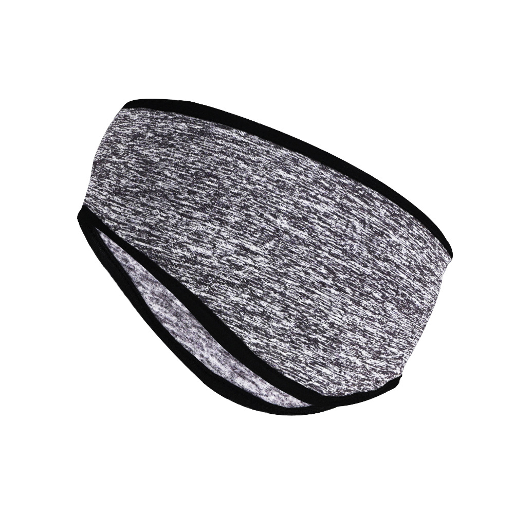 Outdoor Sports Hair Sweat Fleece Ear Cover Women Men Running Headband Ear Warmer Winter Sweatband Ear Muffs Yoga Headband: Lavender