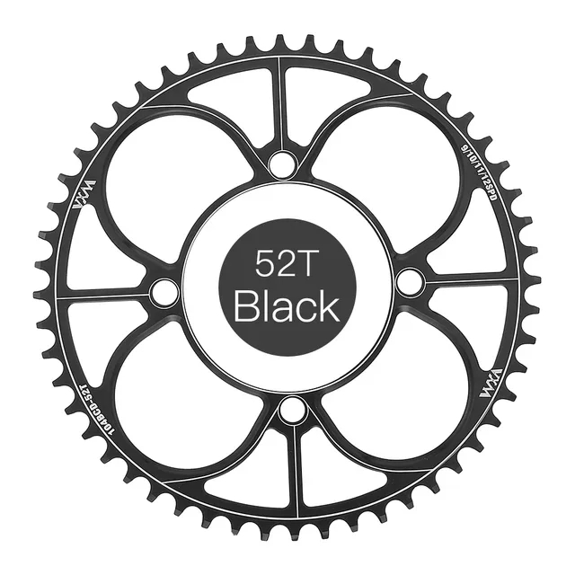 VXM-104BCD Mountainbike Crank Kettingblad Ronde 30 T-52 T Smalle Brede Ketting Wiel Ster Ring MTB licht 104 BCD Fiets Accessoire: Army Green